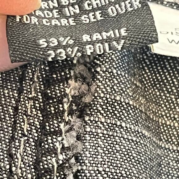 Southpole Men’s 48 Black Wide-Leg Baggy Denim Jeans Streetwear Y2K Hip Hop Urban - Picture 4 of 11